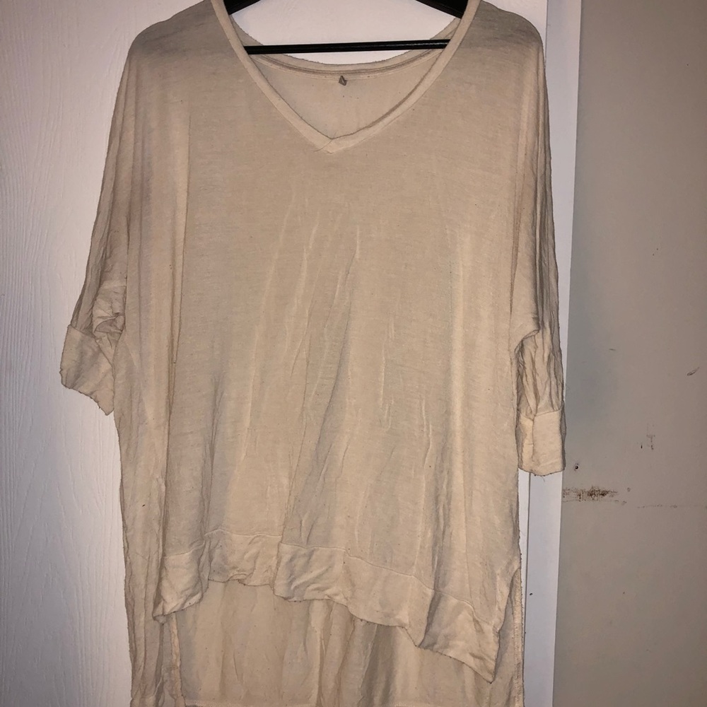 High-low shirt